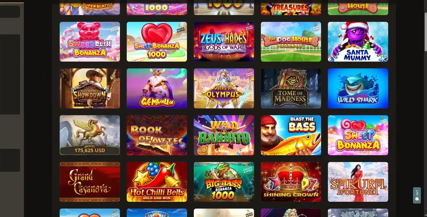 Интерфейс игровых автоматов Вулкан Россия на компьютере и телефоне